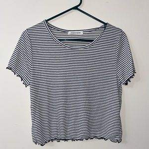 T-shirt, caution to the wind